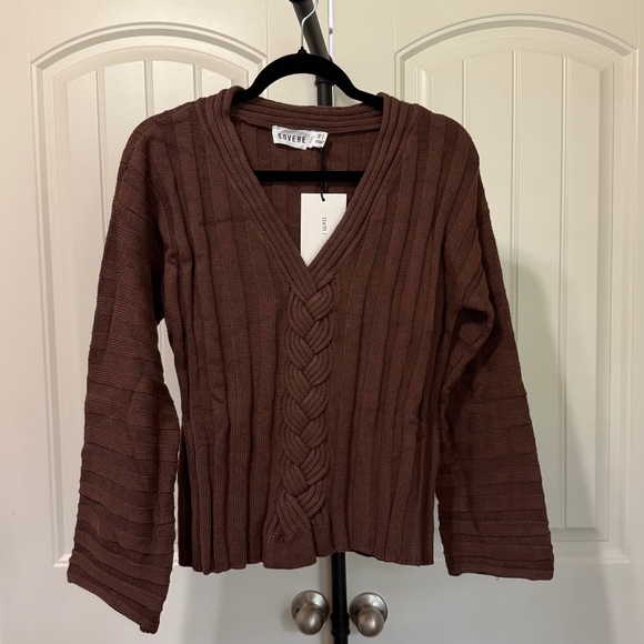 Revolve x Sovere Laced Sweater *NWT* - Picture 4 of 5